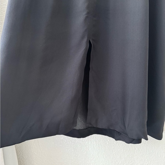 A.L.C 100% Silk Kenyatta Dress Sleeveless Cutout V-Neck Cinched Waist Size 8 - Picture 8 of 12